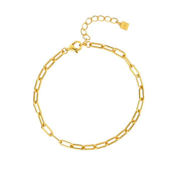 Gold Vermeil Chain Bracelet