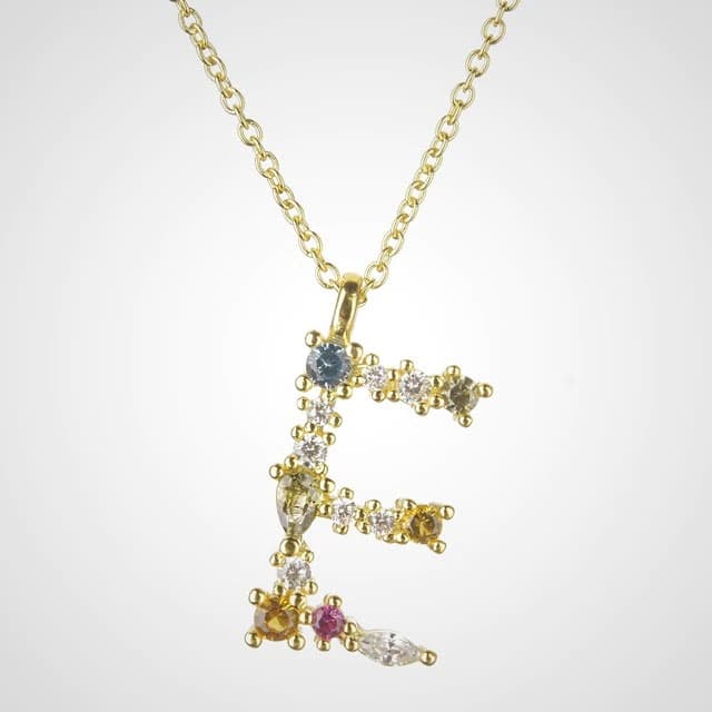 Initial Gold Necklace — image 4