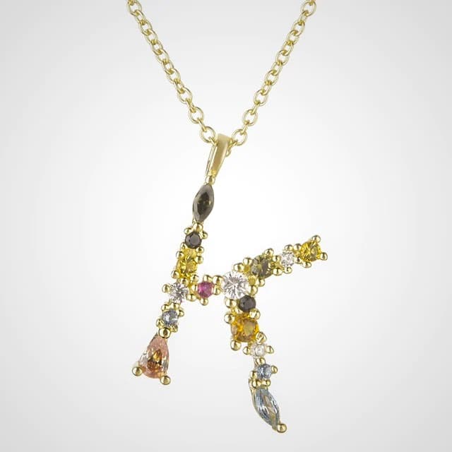Initial Gold Necklace — image 5