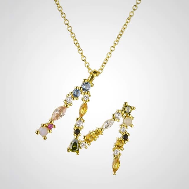 Initial Gold Necklace — image 6