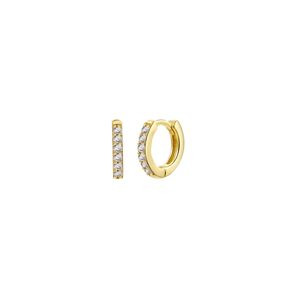 Mini Gold Hoop Earrings