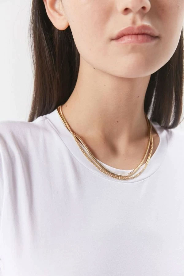 double-layer-chain-choker-chic