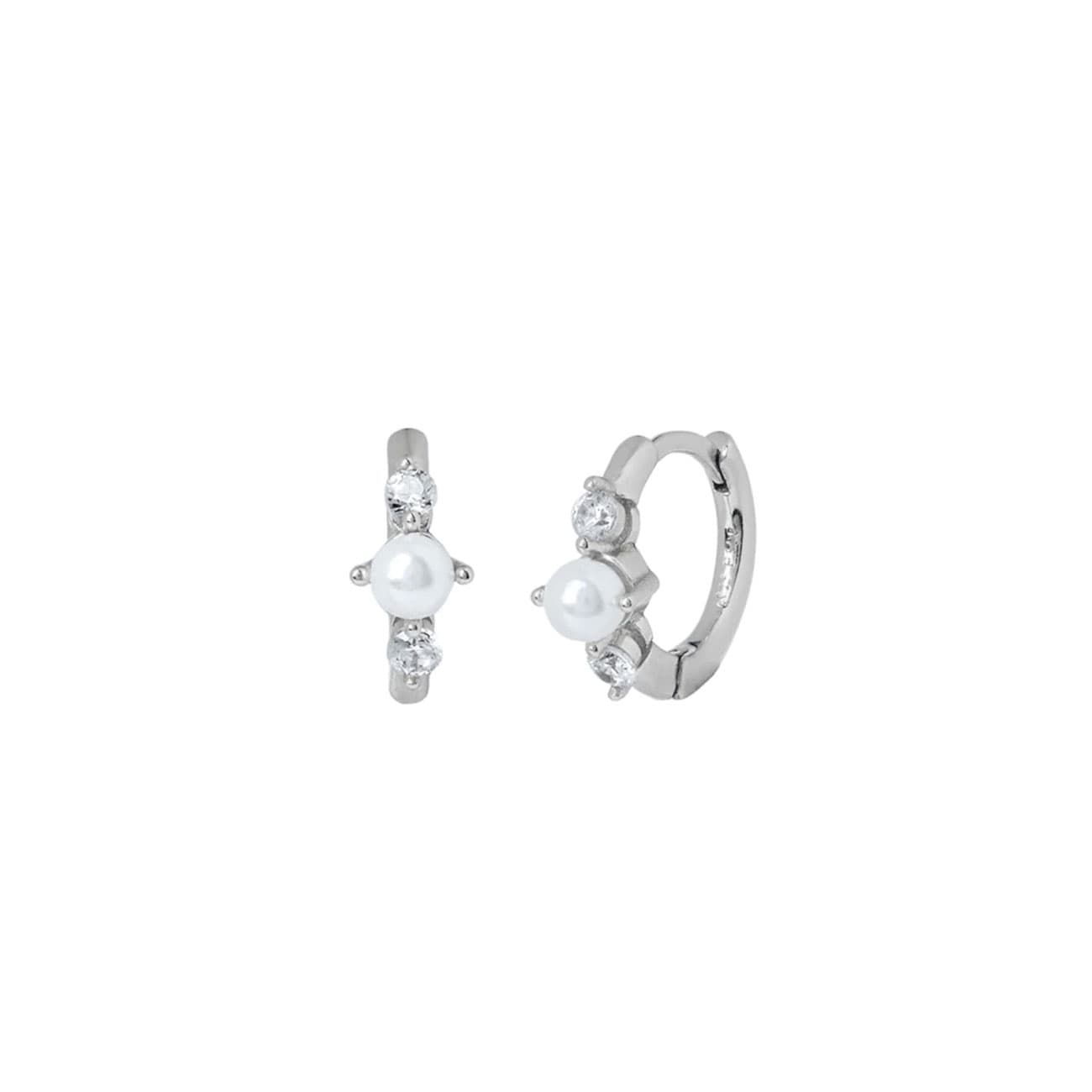 Hermione Silver Hoops