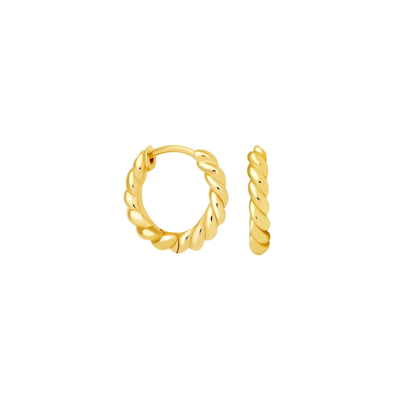 Selene Gold Hoop Earrings