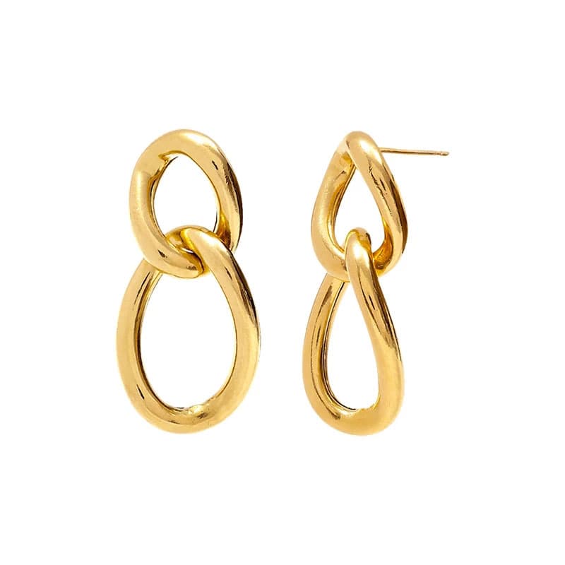 Loop Gold Earrings