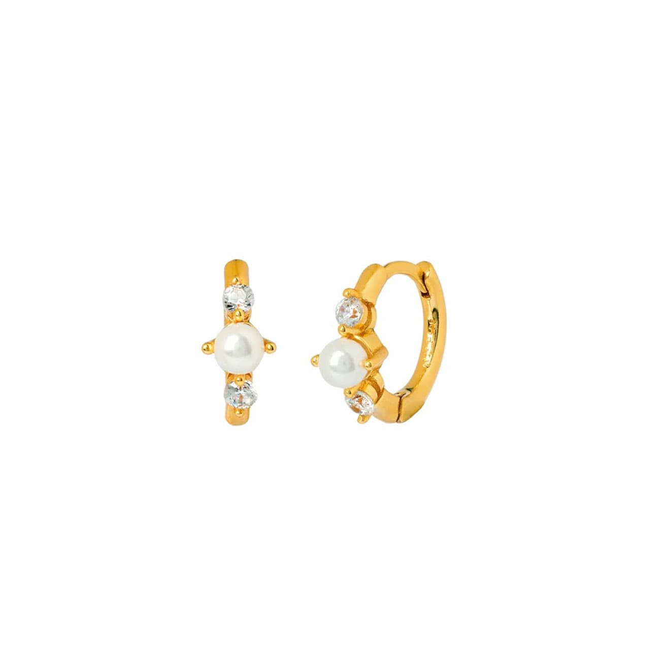 Hermione Gold Hoops