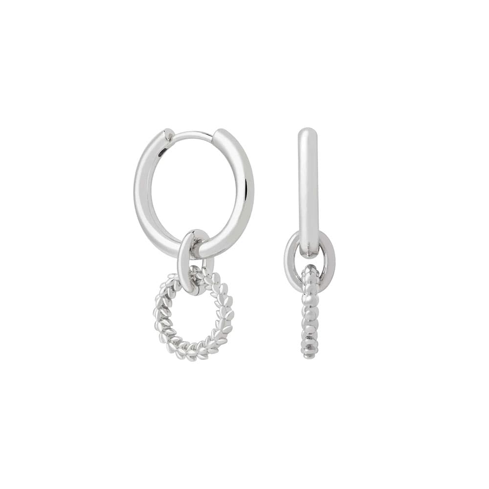 nirvana silver earrings