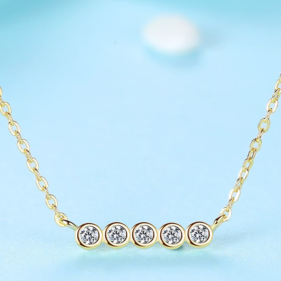 Artemis Gold Choker Chain Necklace — image 3