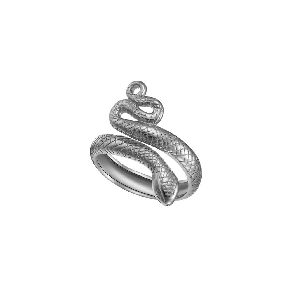 Silver Serpent Ring