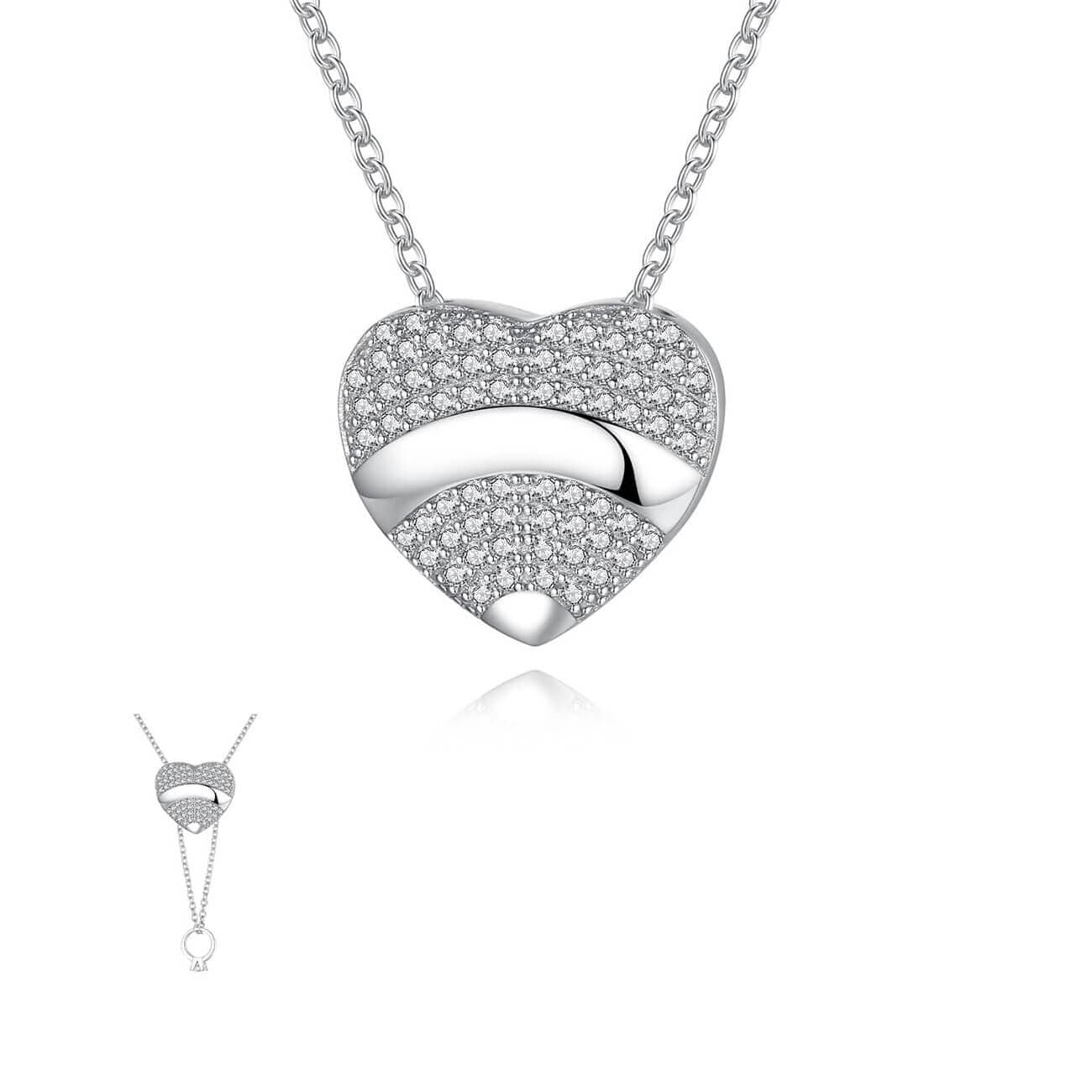 Luminous Heart Necklace
