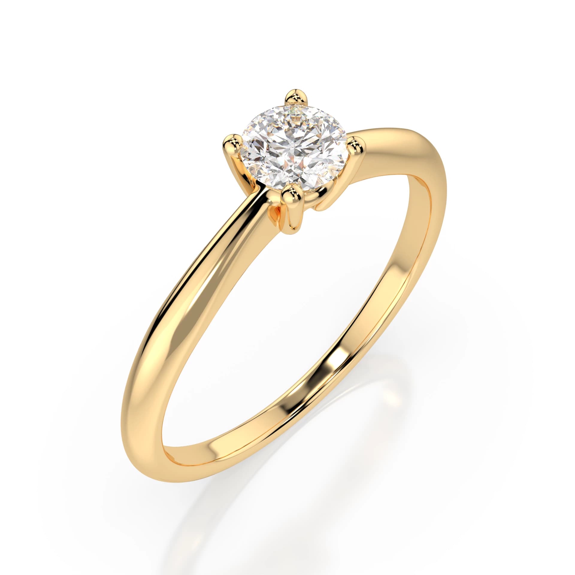 Ermioni 0.30 ct Diamond Solitaire Engagement Ring