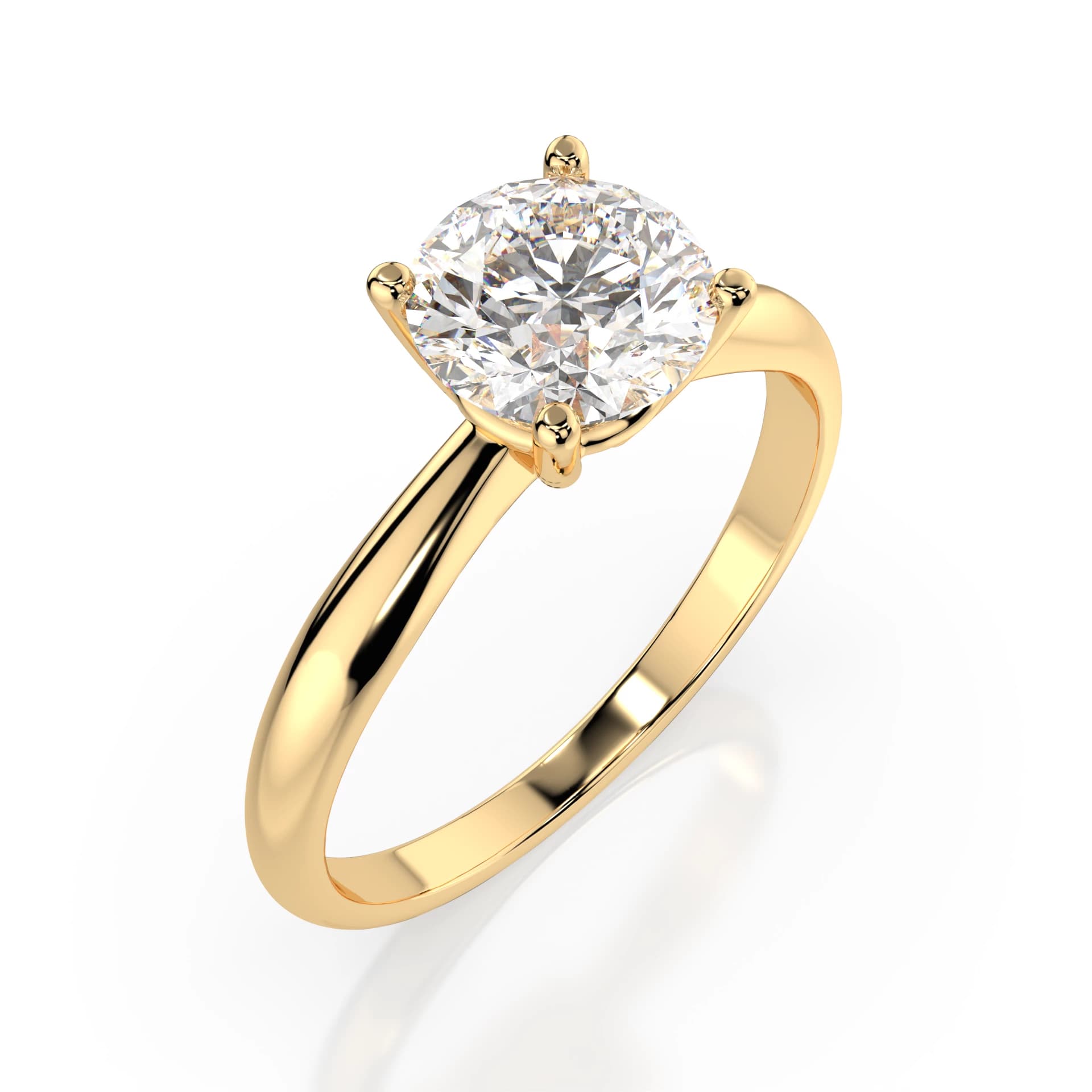 Ermioni 0.70 ct Diamond Solitaire Engagement Ring
