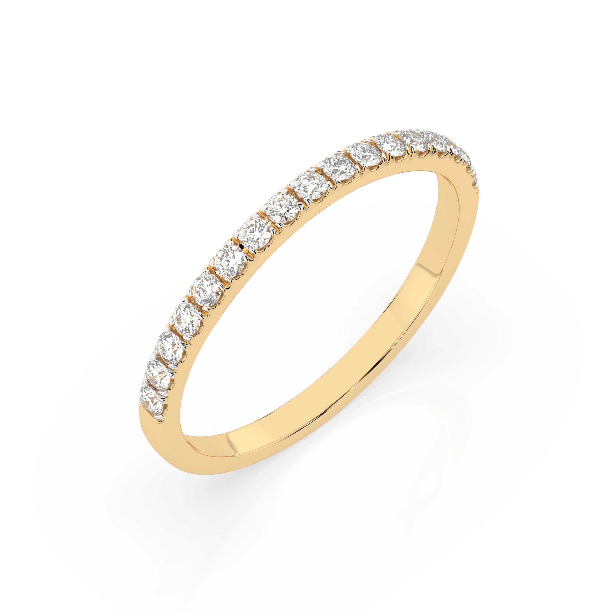 Kallisto 0.26 ct tw Pavé Diamond Eternity Ring