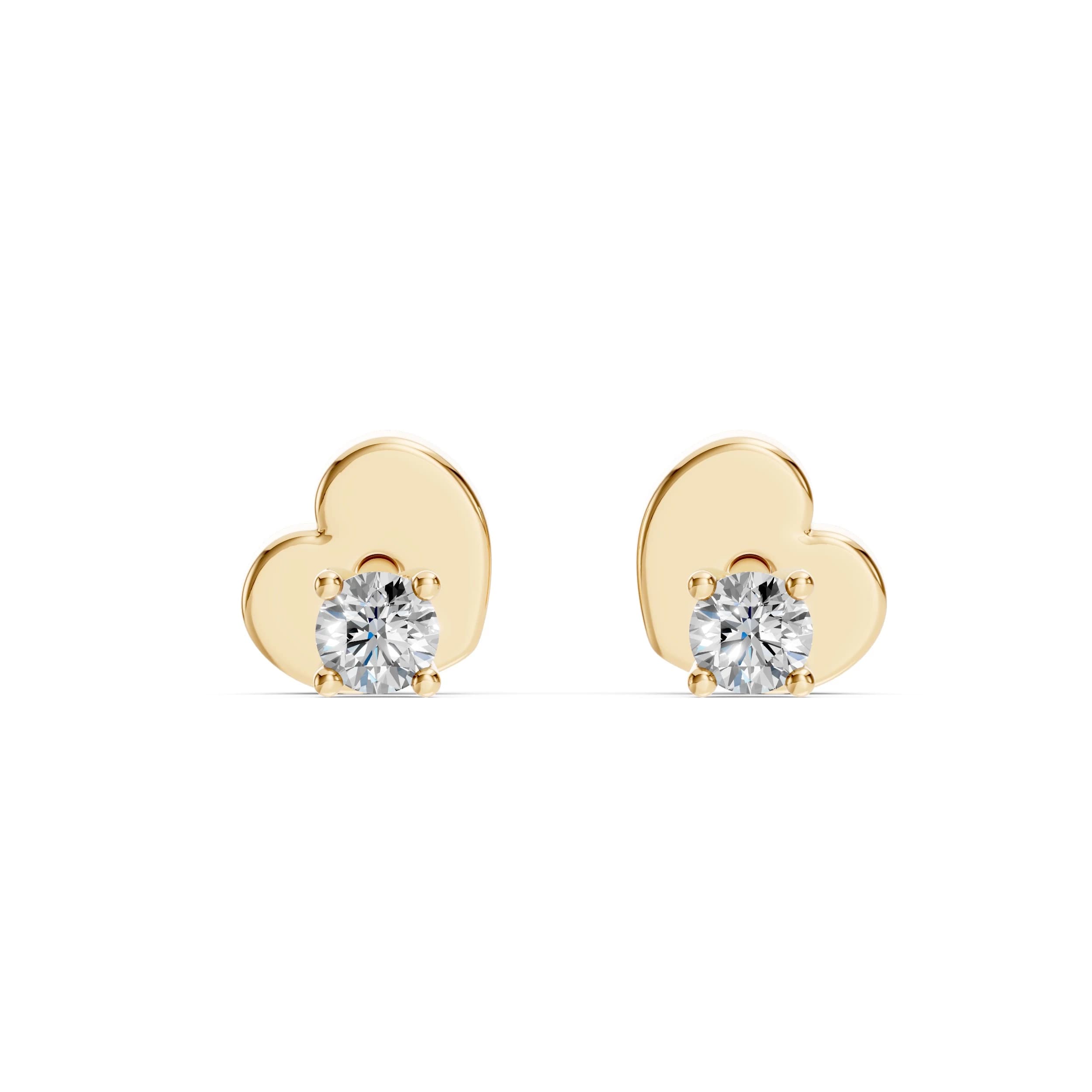 Kyra 0.12 ct tw Four-Prong Diamond Stud Earrings
