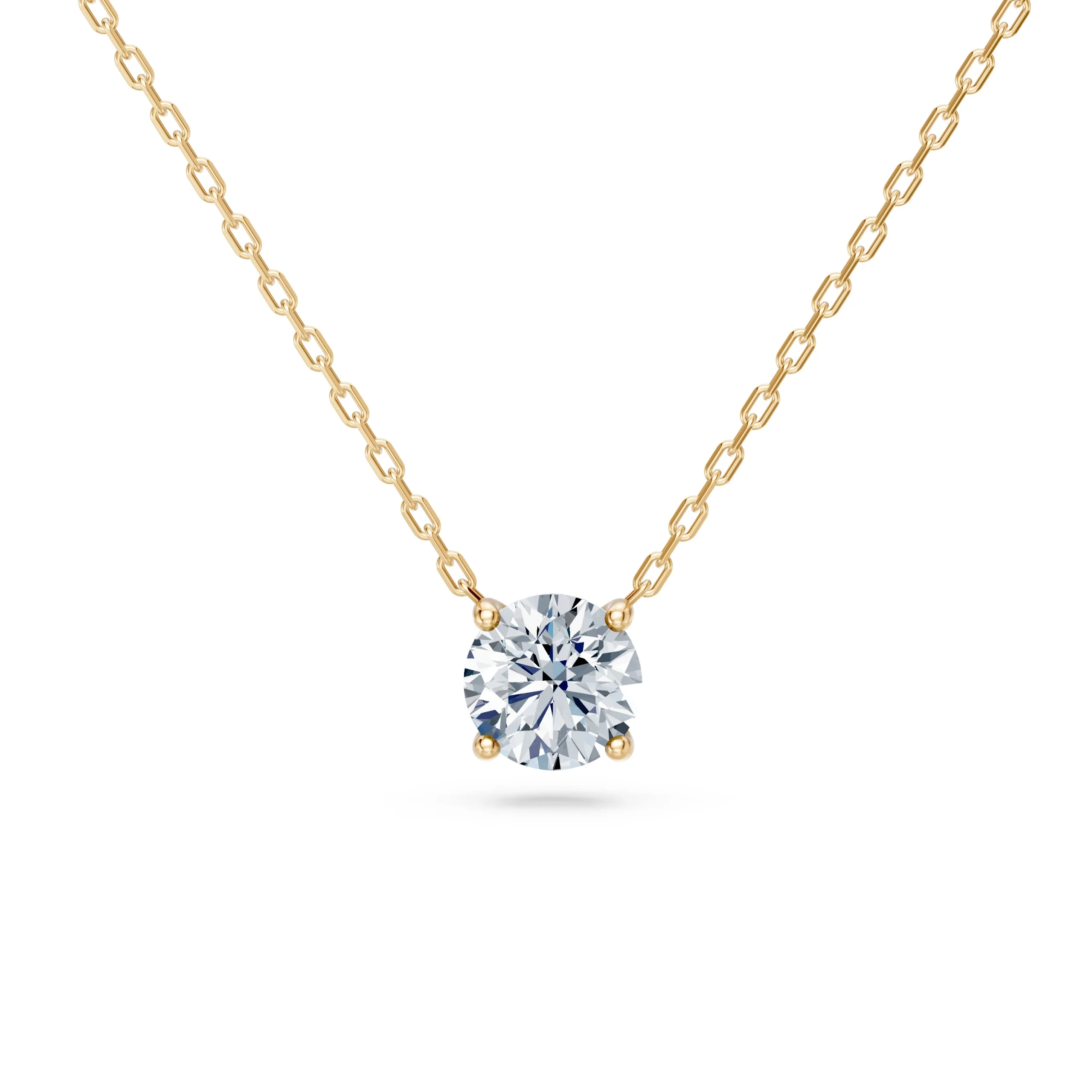 Kyra 0.70 ct Floating Diamond Solitaire Necklace