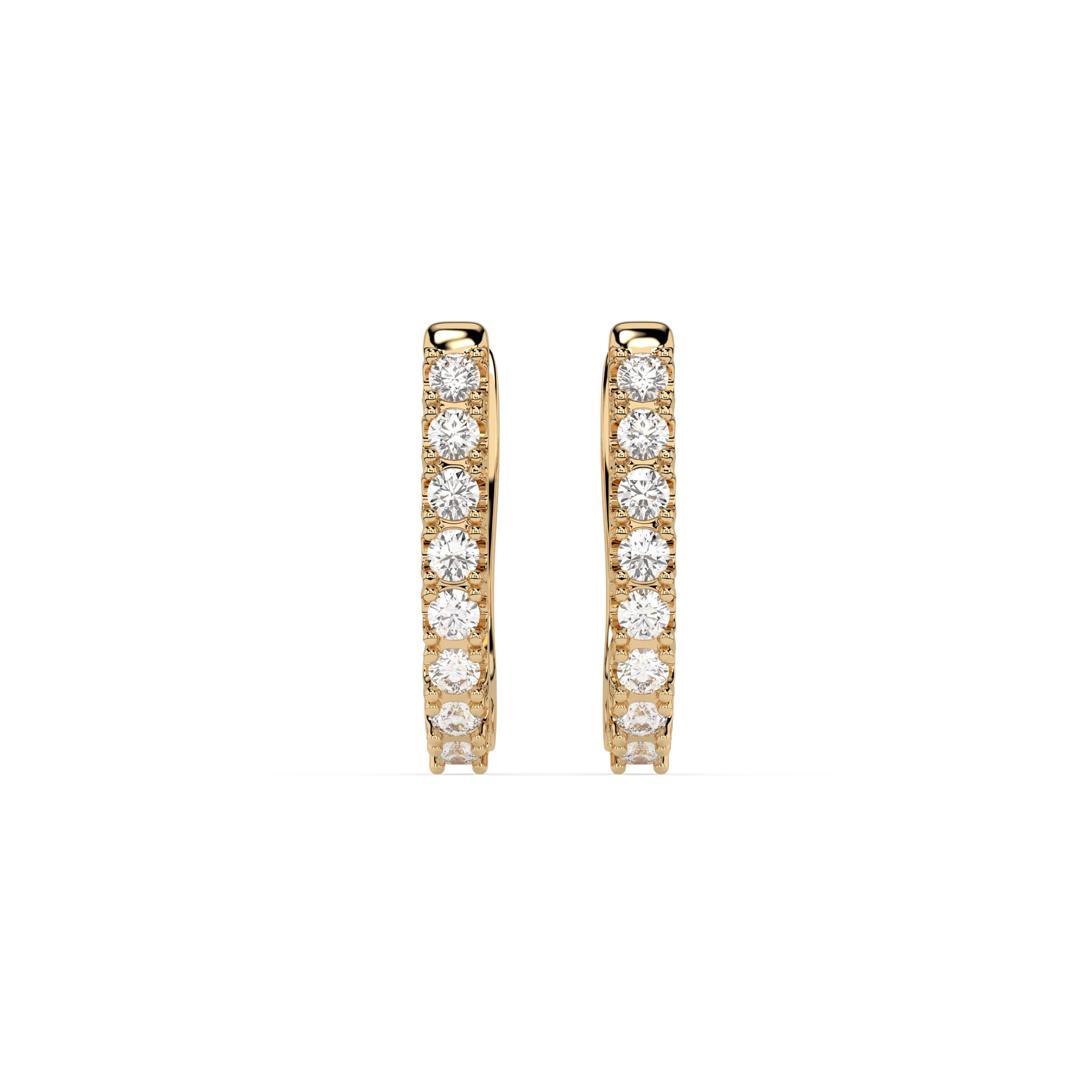 Marina 0.32 ct tw Diamond Huggie Hoop Earrings
