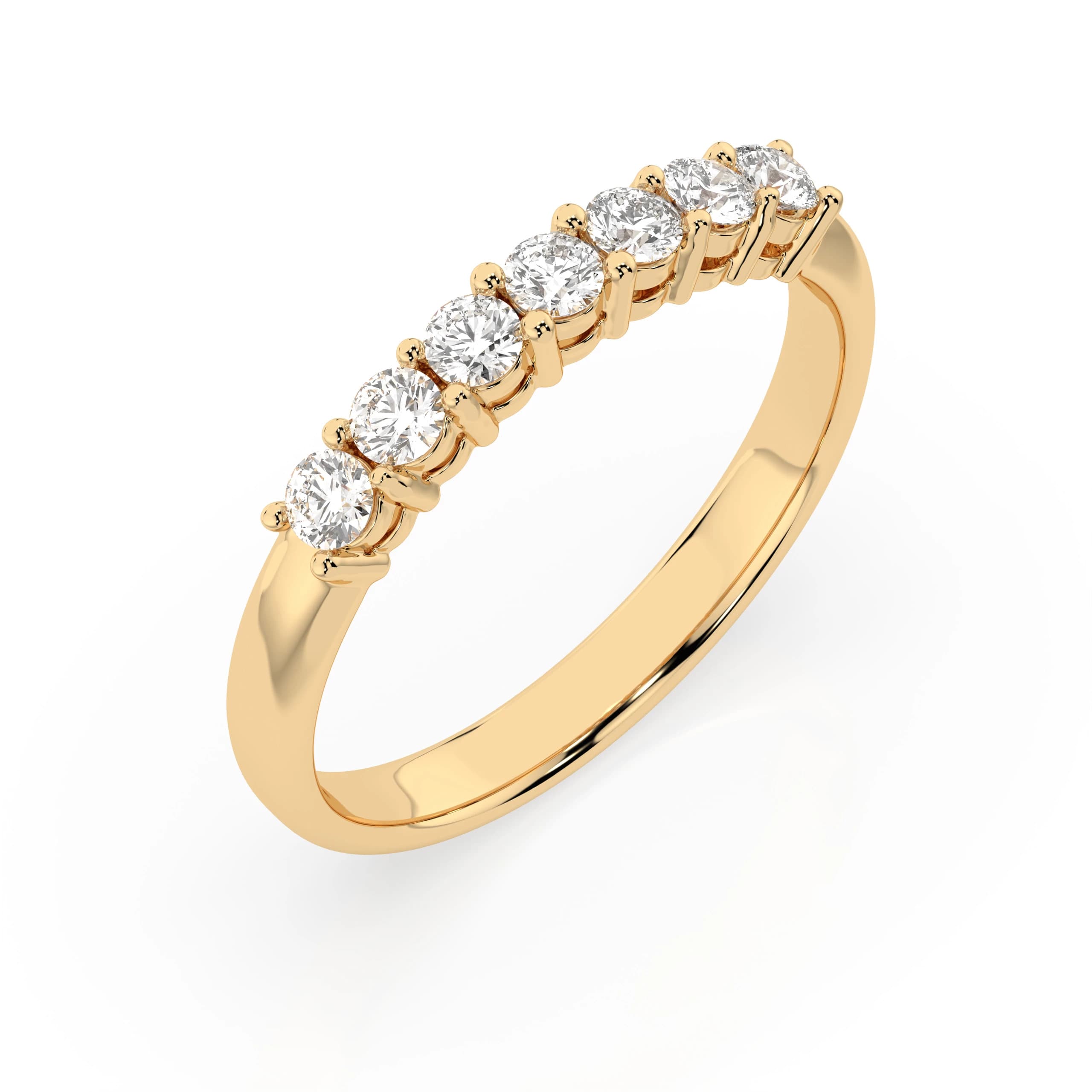 Melina 0.42 ct tw Seven-Stone Diamond Eternity Ring
