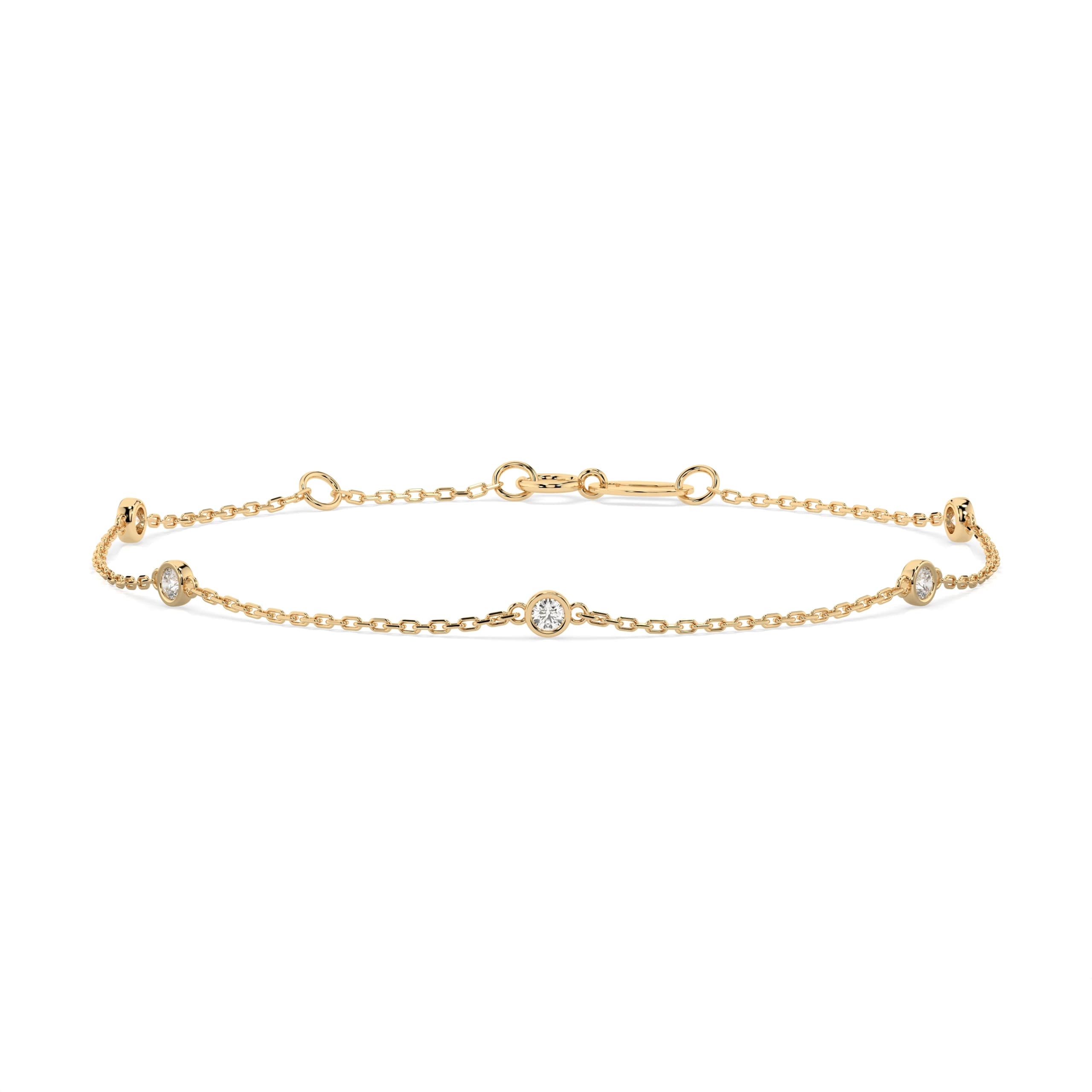Orea 0.14 ct tw Diamond Station Bracelet