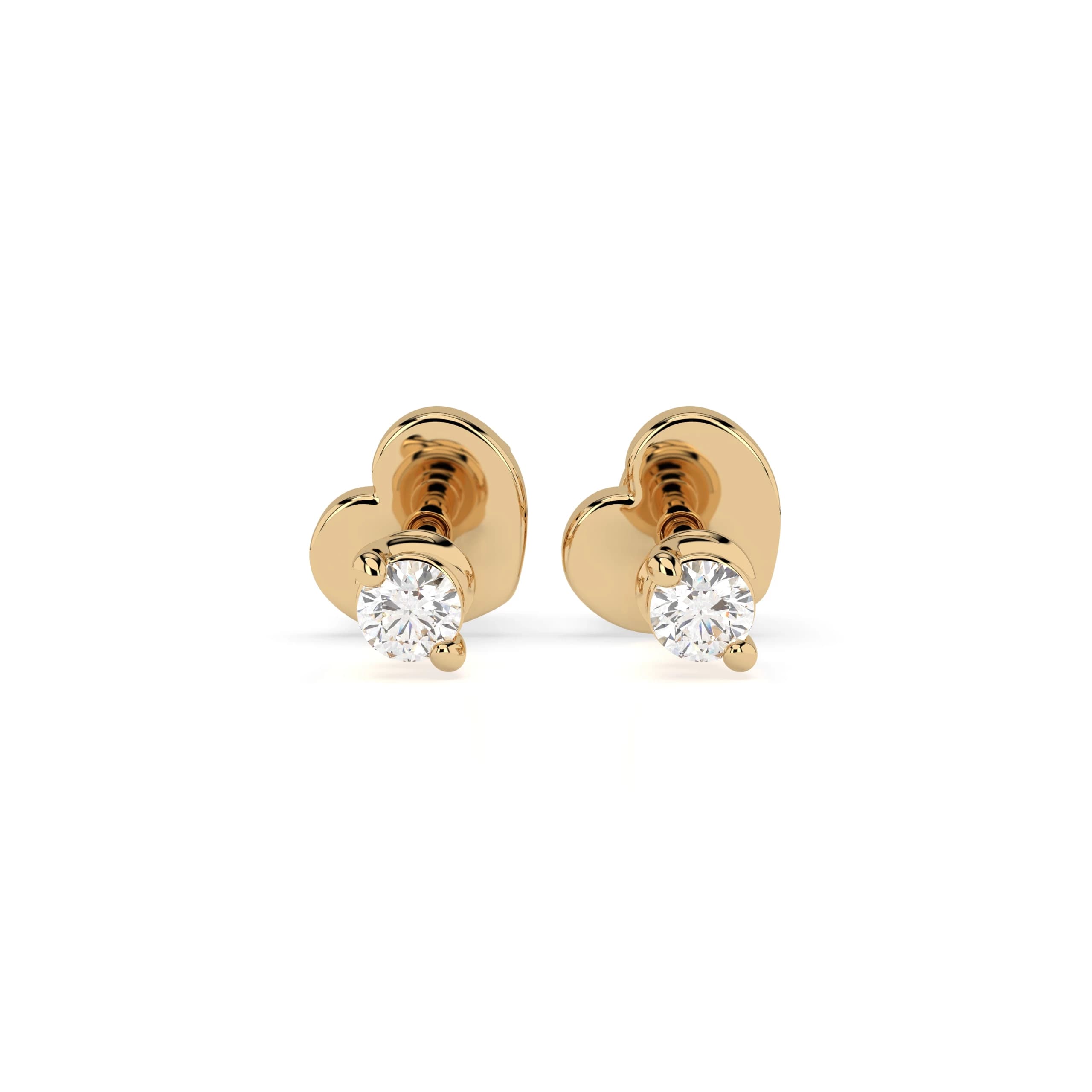 Stilvi 0.08 ct tw Petite Diamond Stud Earrings
