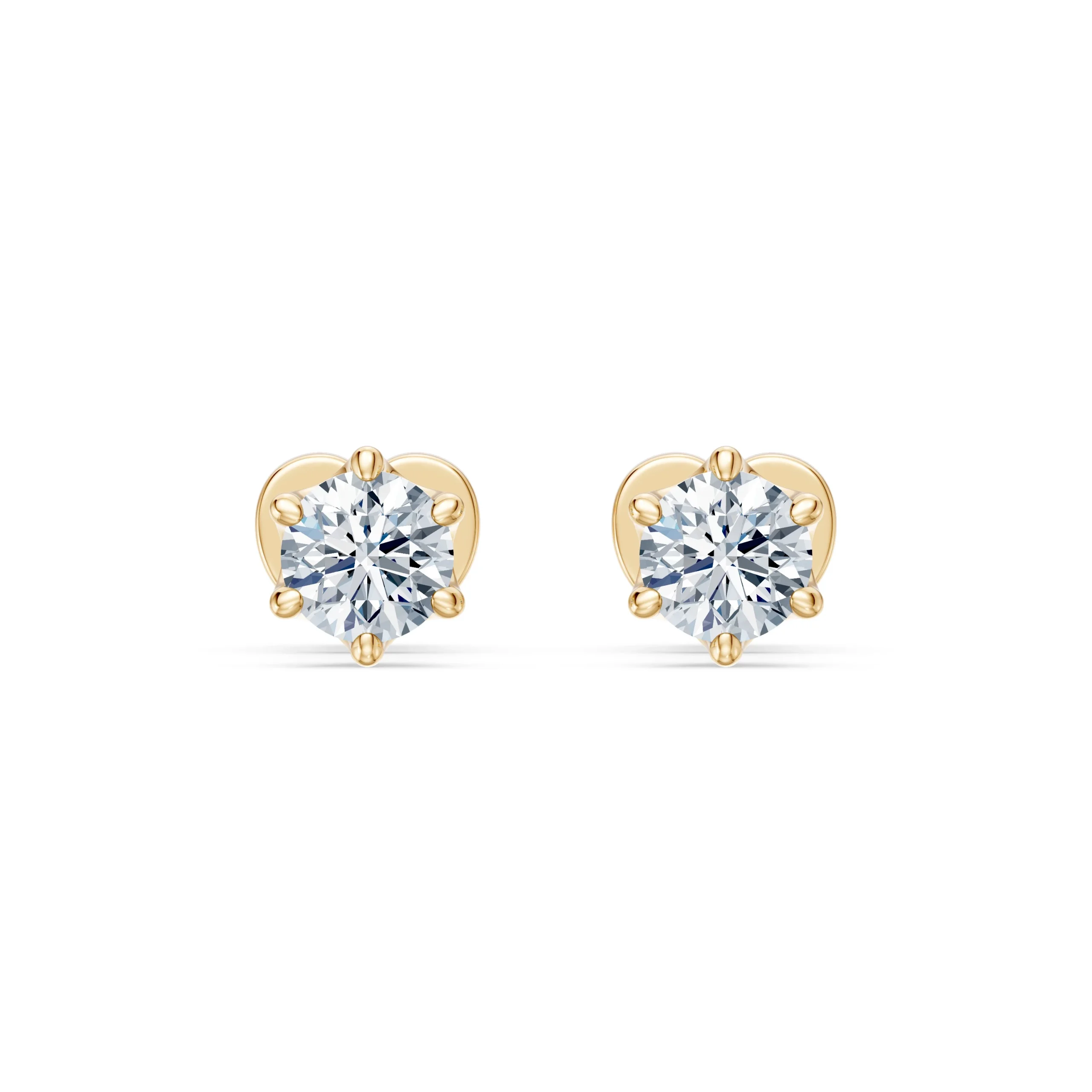 Thalia 0.60 ct tw Six-Prong Diamond Stud Earrings